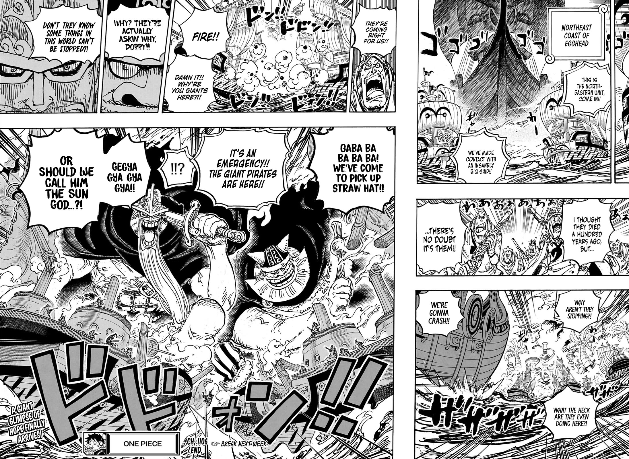 One Piece - Chapter 1106: On Your Side