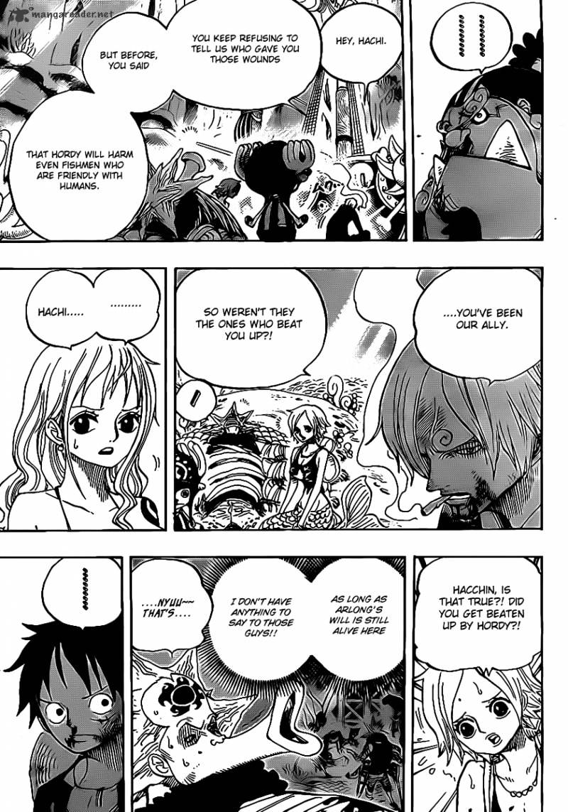 One Piece - Chapter 629 : The Ex-Shichibukai Stands In The Way.