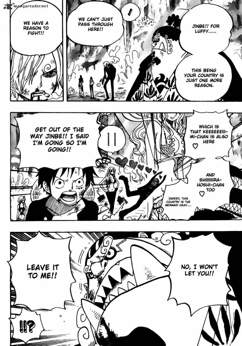 One Piece - Chapter 629 : The Ex-Shichibukai Stands In The Way.