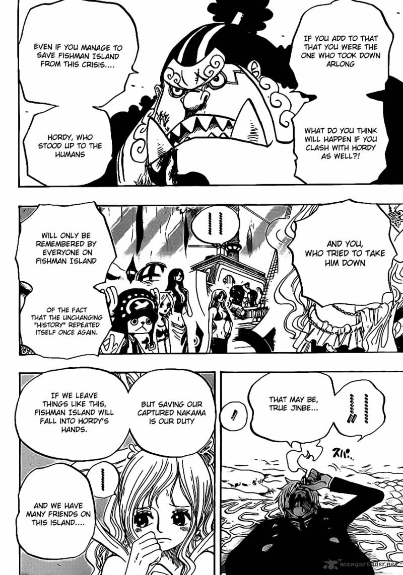 One Piece - Chapter 629 : The Ex-Shichibukai Stands In The Way.