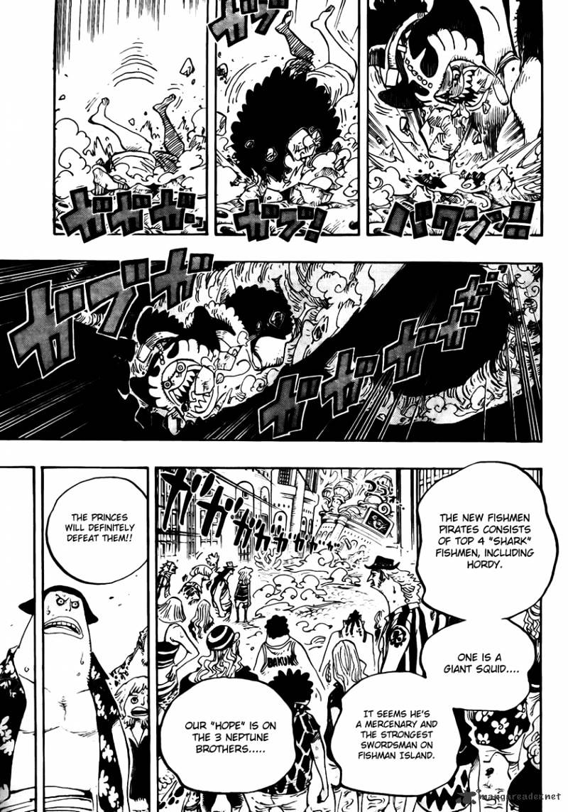 One Piece - Chapter 629 : The Ex-Shichibukai Stands In The Way.