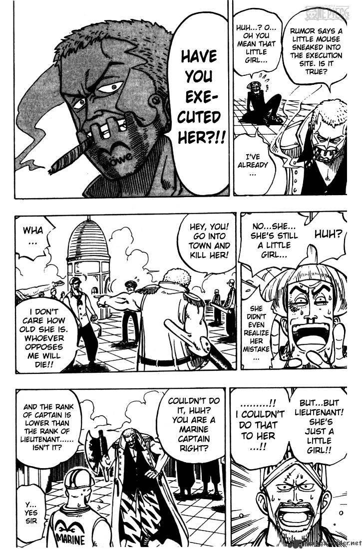 One Piece - Chapter 4 : Marine Lieutenant Axe Hand Morgan