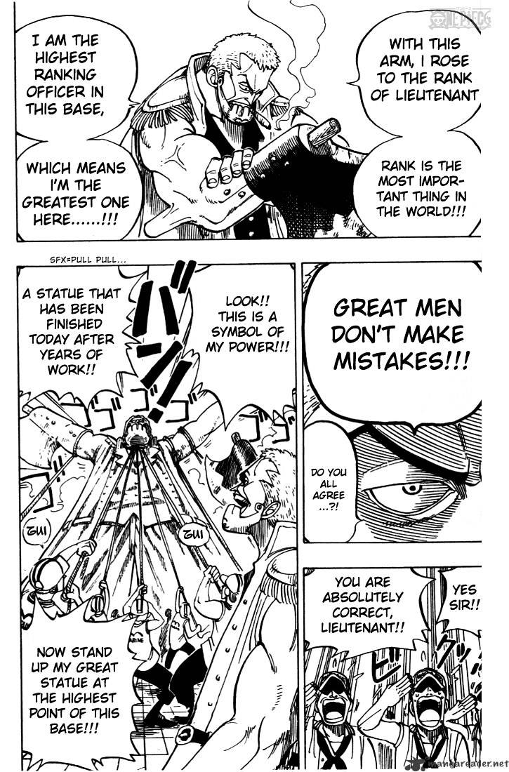 One Piece - Chapter 4 : Marine Lieutenant Axe Hand Morgan