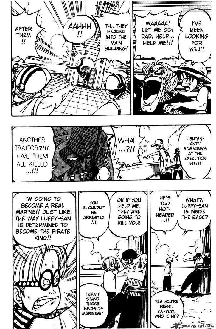 One Piece - Chapter 4 : Marine Lieutenant Axe Hand Morgan