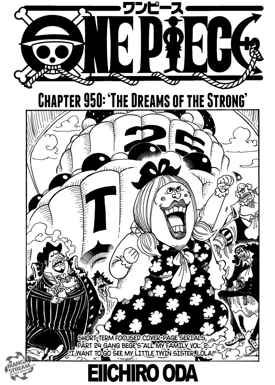 One Piece - Chapter 950: The Dreams Of The Strong