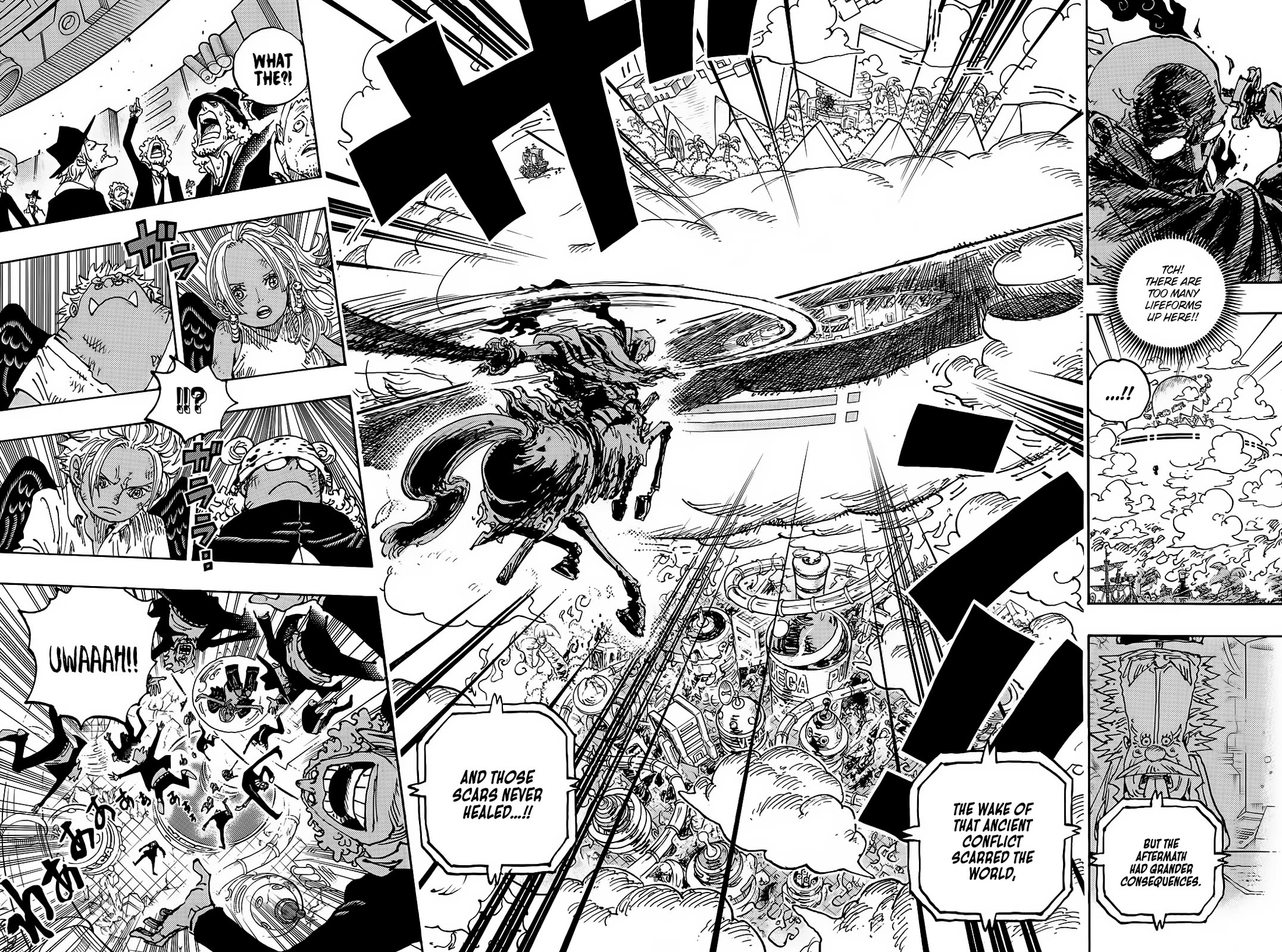 One Piece - Chapter 1115: Continental Fragments