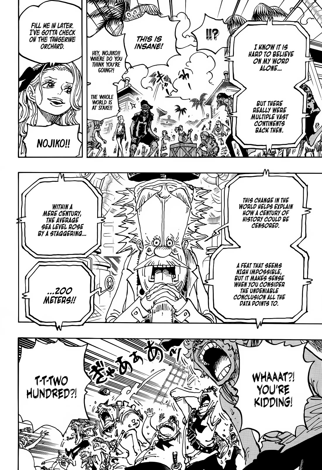 One Piece - Chapter 1115: Continental Fragments