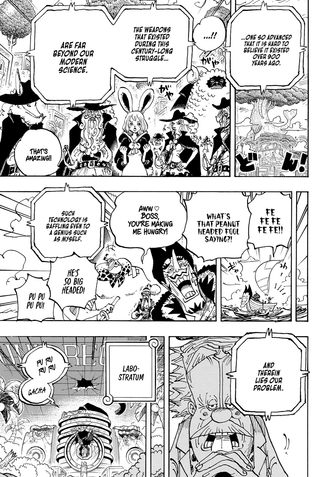 One Piece - Chapter 1115: Continental Fragments