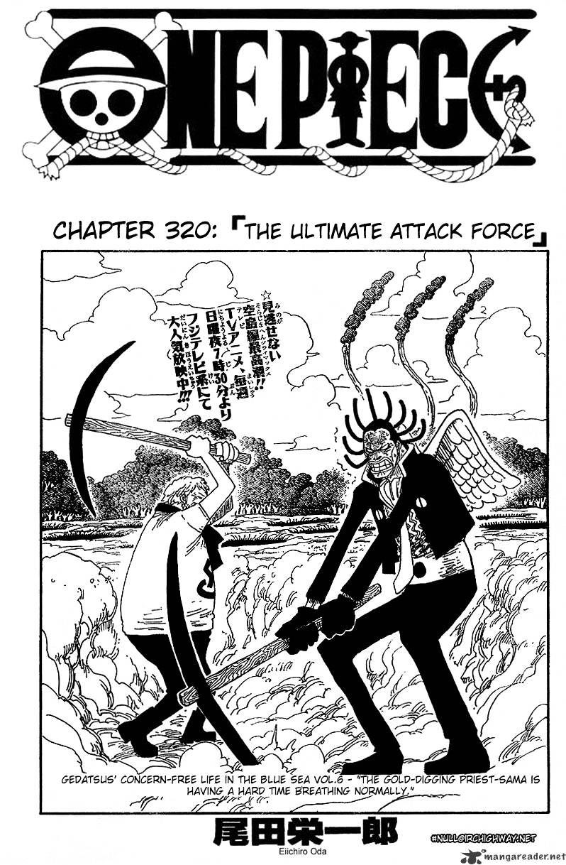 One Piece - Chapter 320 : The Ultimate Attack Force