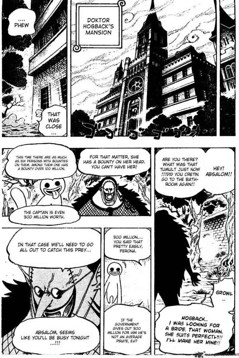 One Piece - Chapter 447 : Surprise Zombie