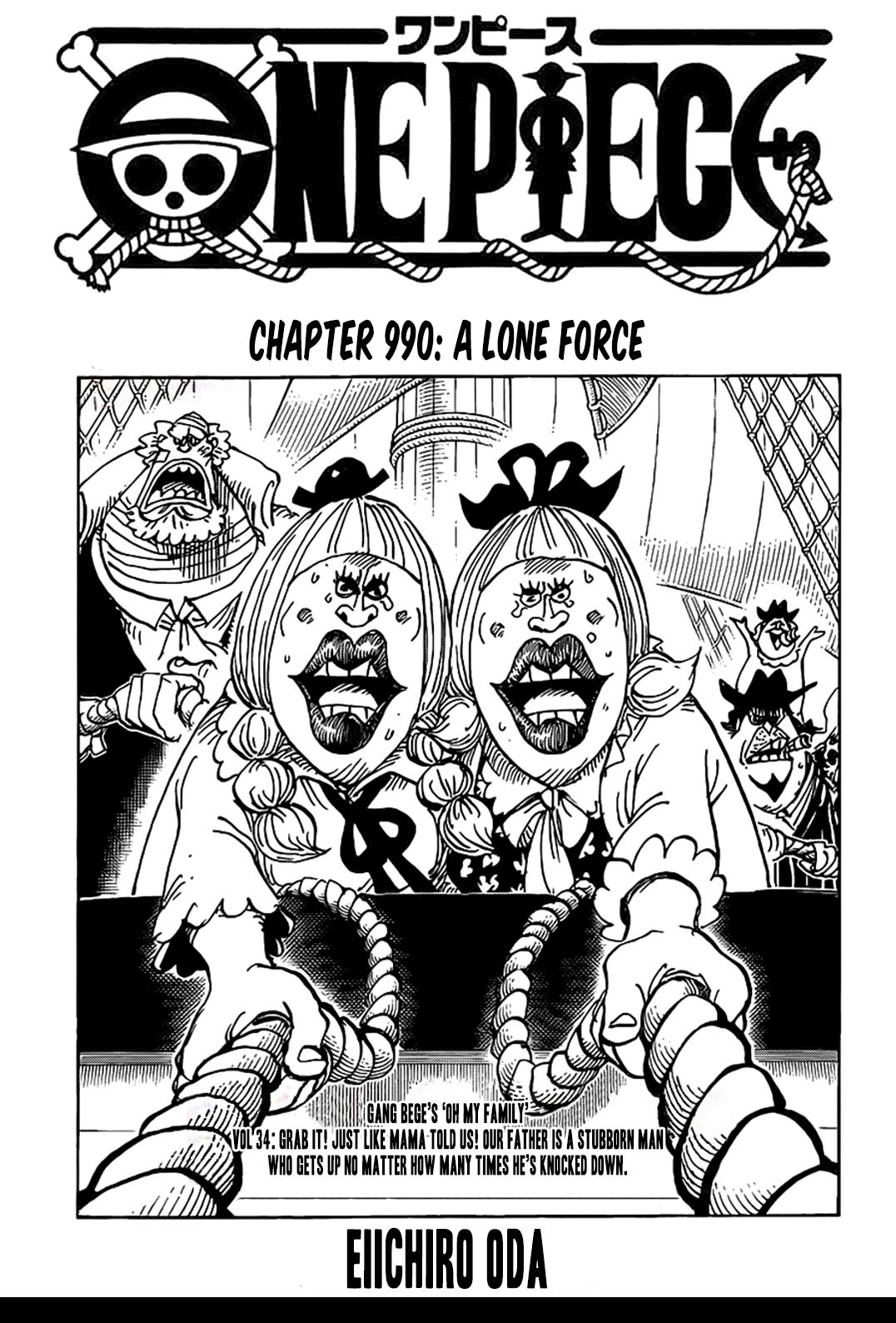 One Piece - Chapter 990