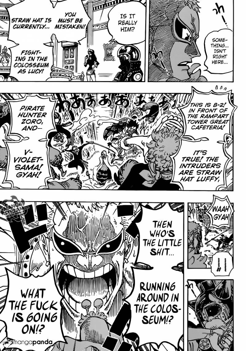 One Piece - Chapter 736 : Chief Executive Diamante