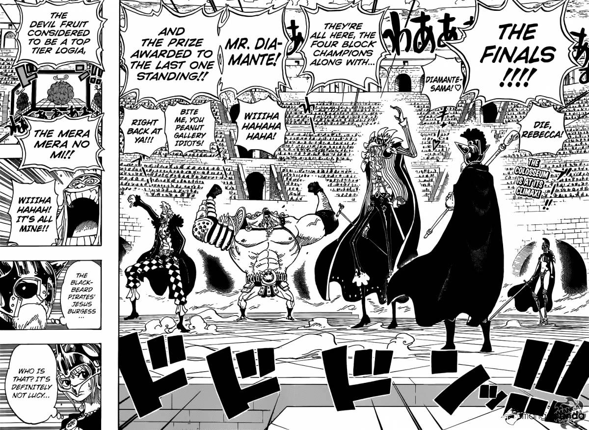 One Piece - Chapter 736 : Chief Executive Diamante