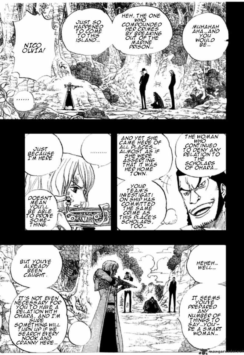 One Piece - Chapter 394 : Ohara S Demons