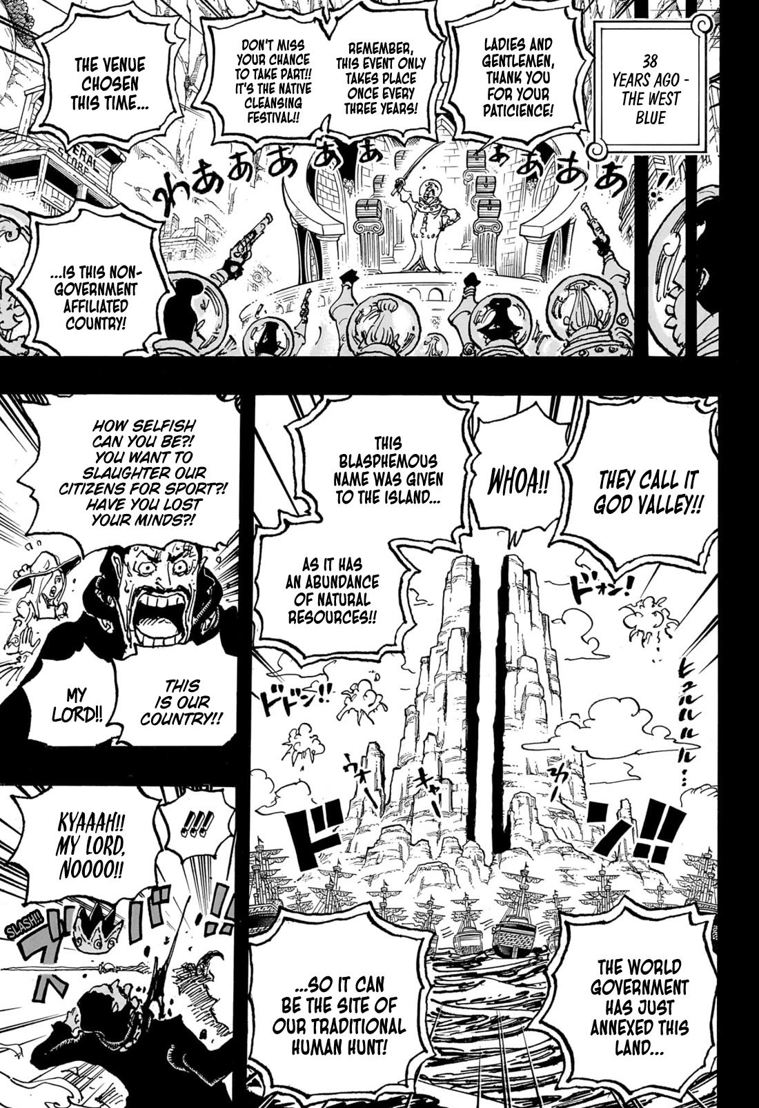 One Piece - Chapter 1095: A World Where You’re Better-Off Dead