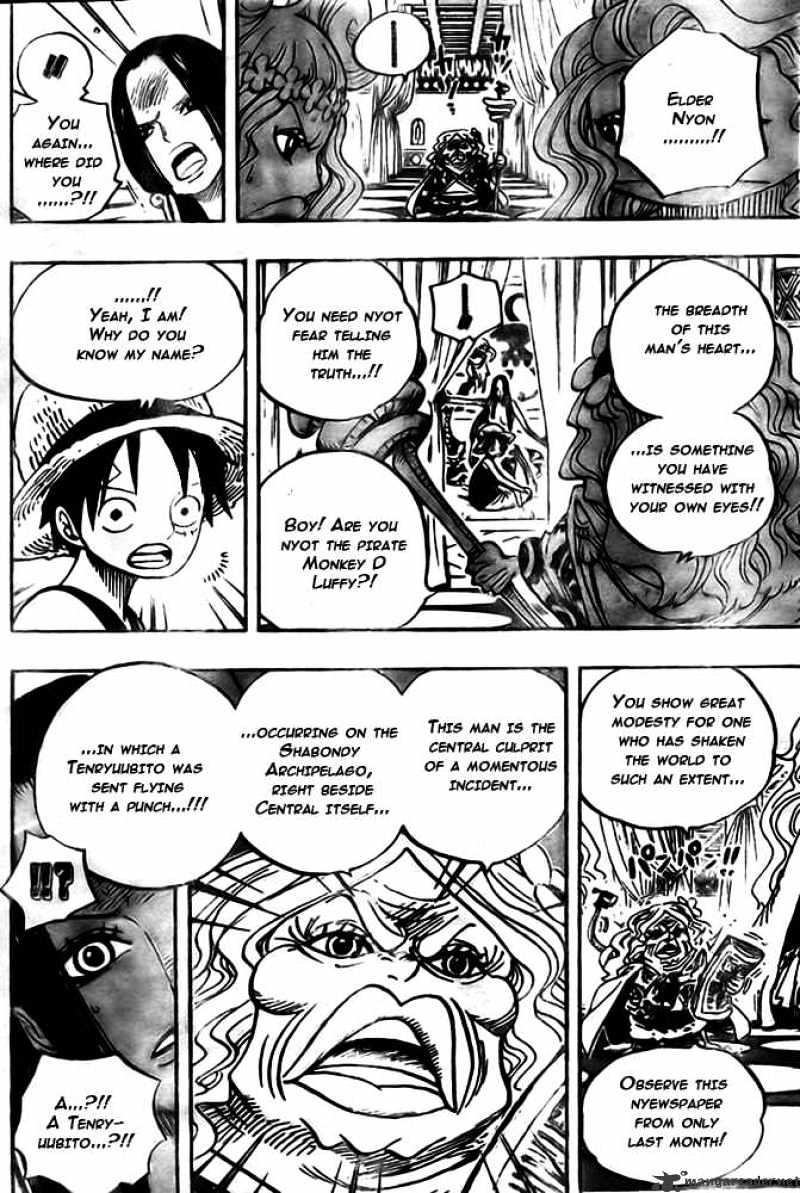 One Piece - Chapter 521 : Hoof Of The Soaring Dragon