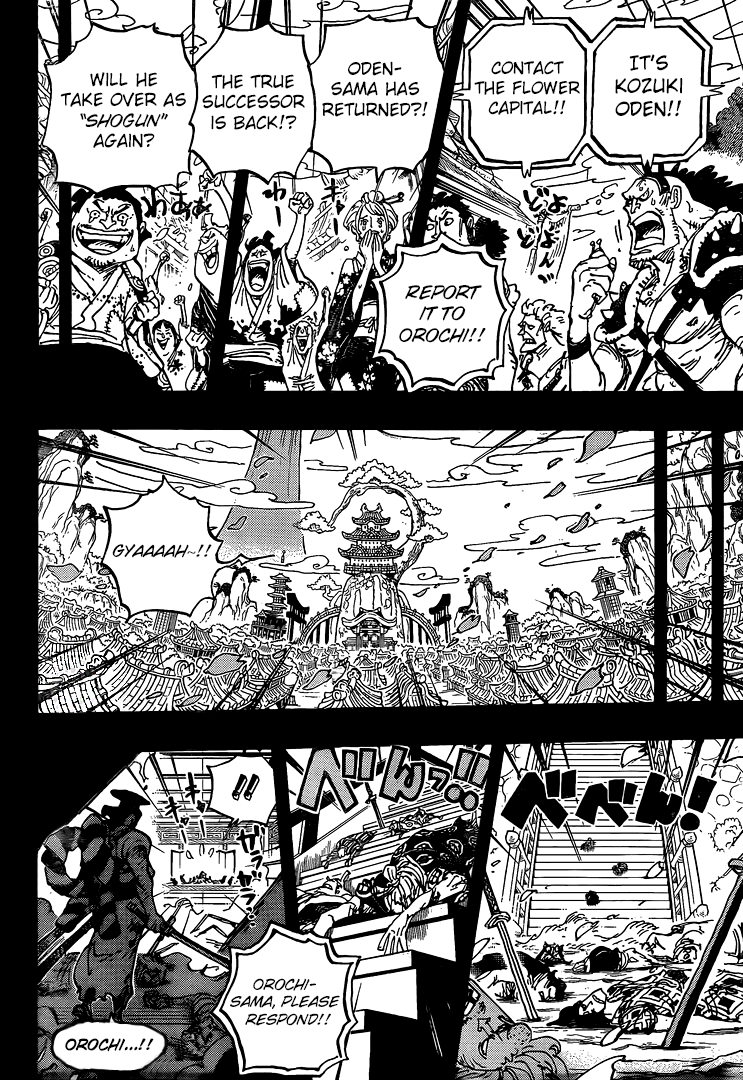 One Piece - Chapter 968: Oden S Return