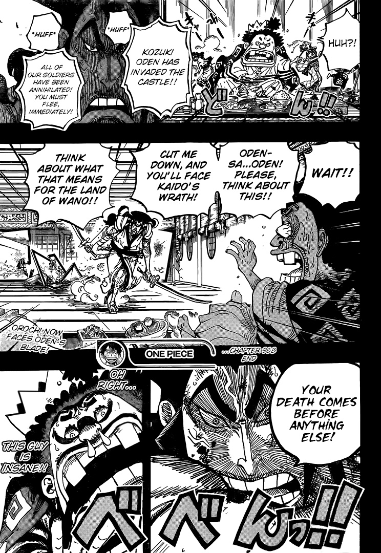 One Piece - Chapter 968: Oden S Return