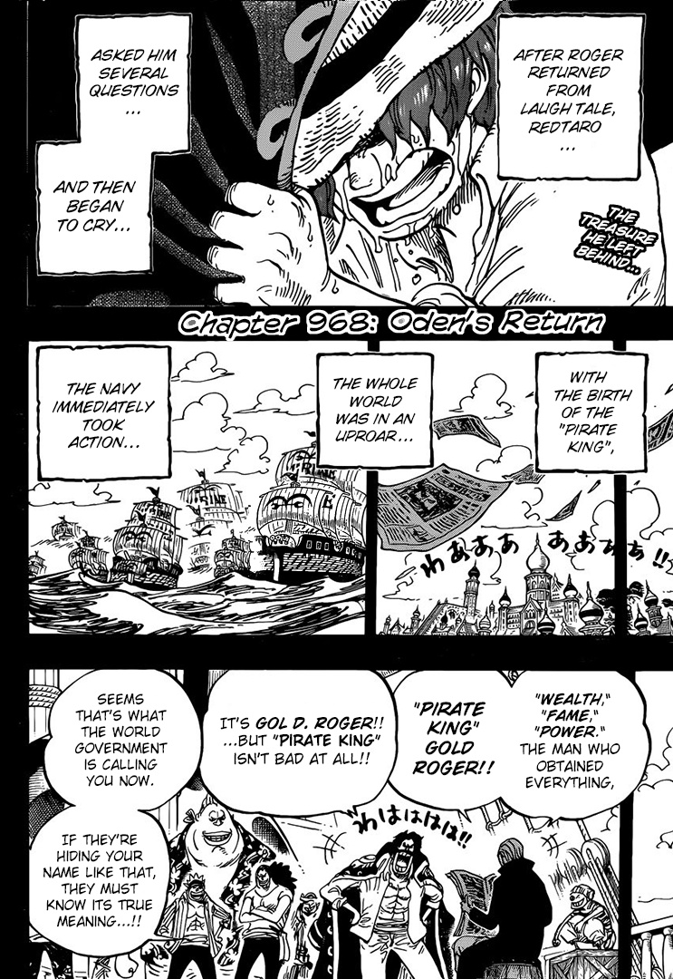 One Piece - Chapter 968: Oden S Return