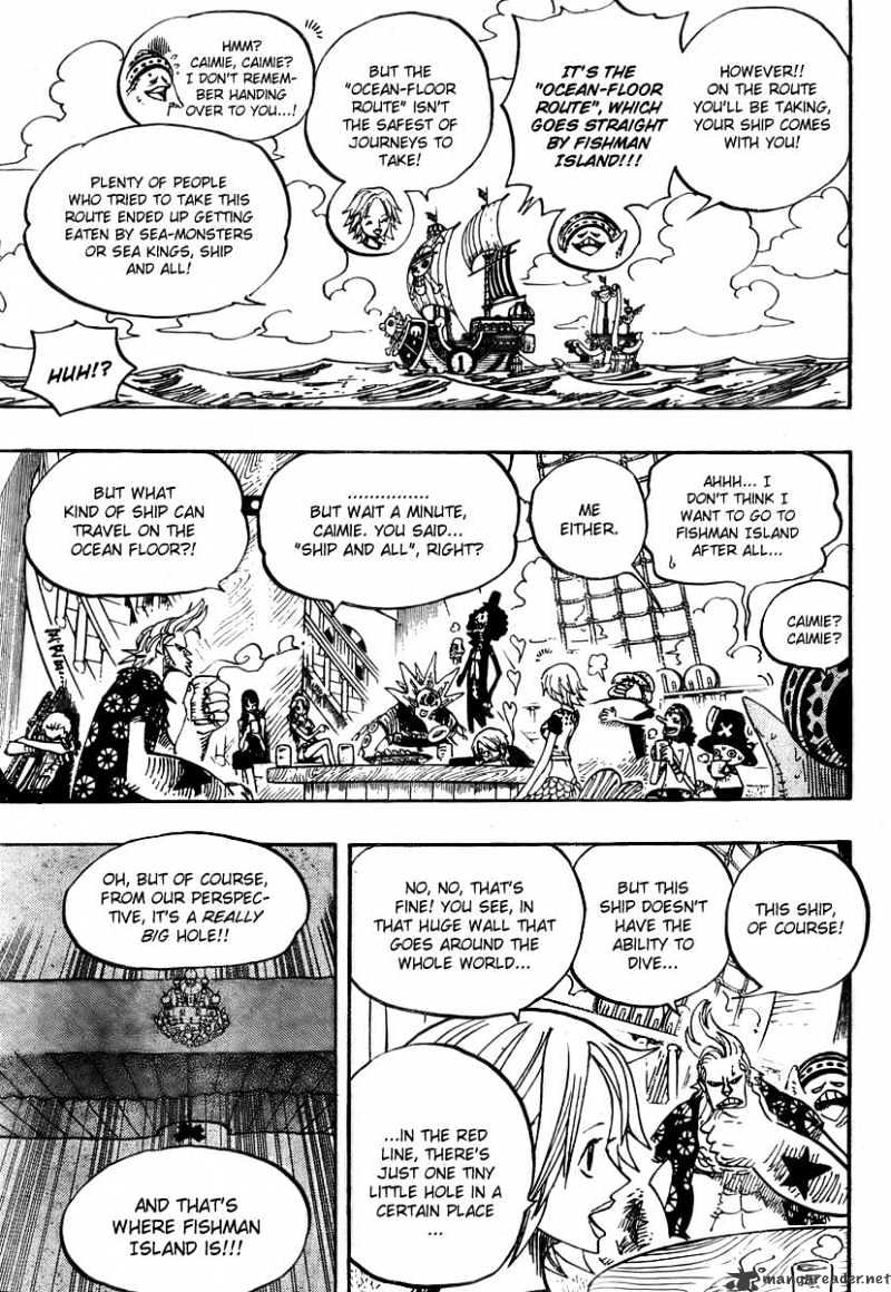 One Piece - Chapter 496 : Yarukiman Mangroove