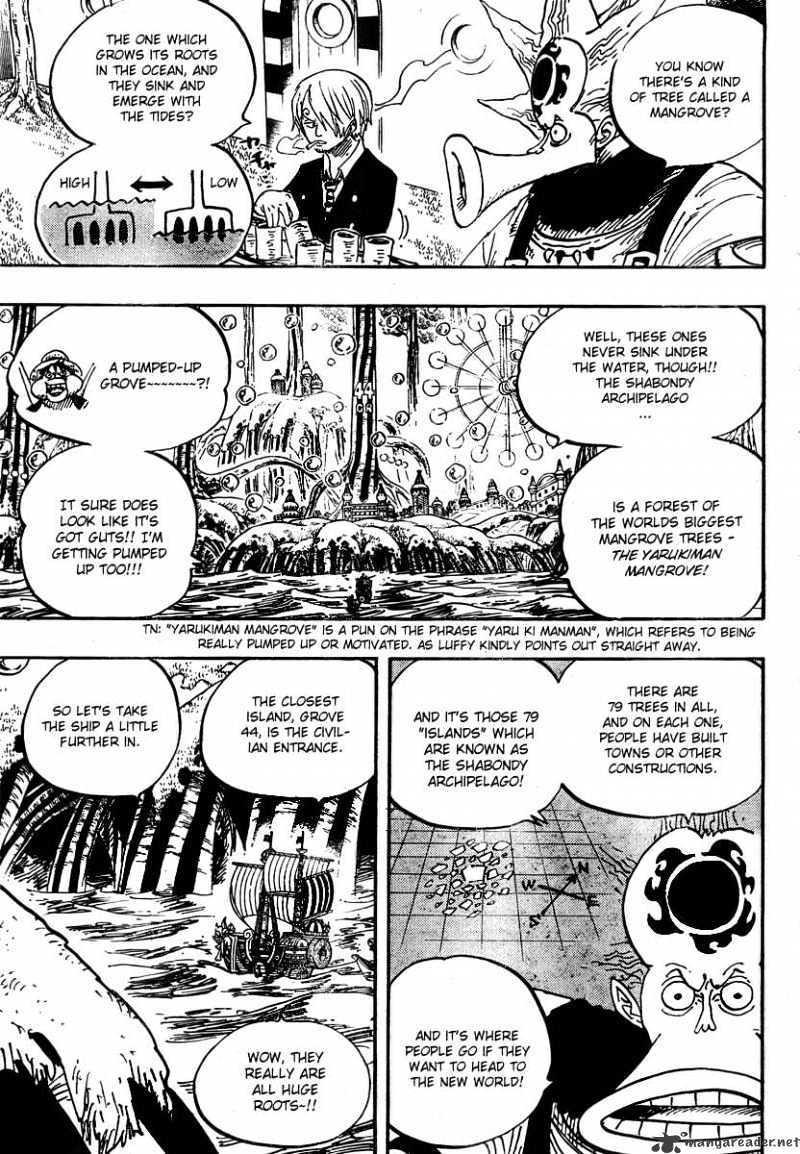 One Piece - Chapter 496 : Yarukiman Mangroove