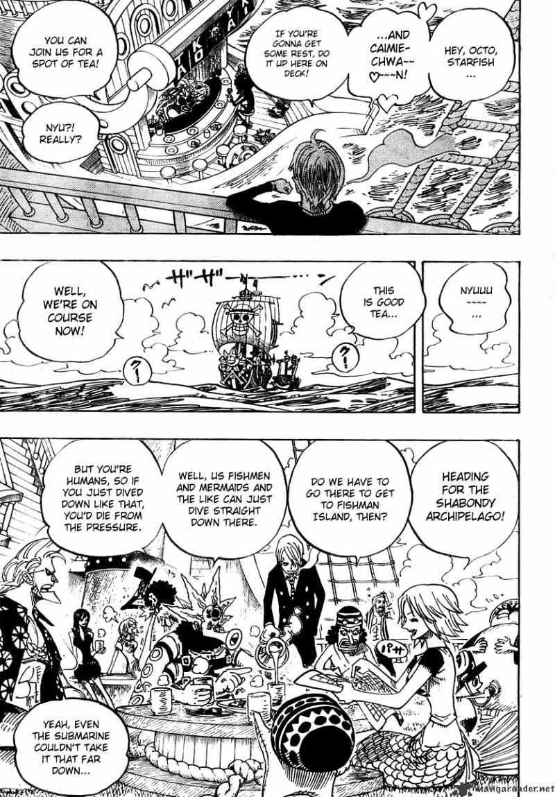 One Piece - Chapter 496 : Yarukiman Mangroove