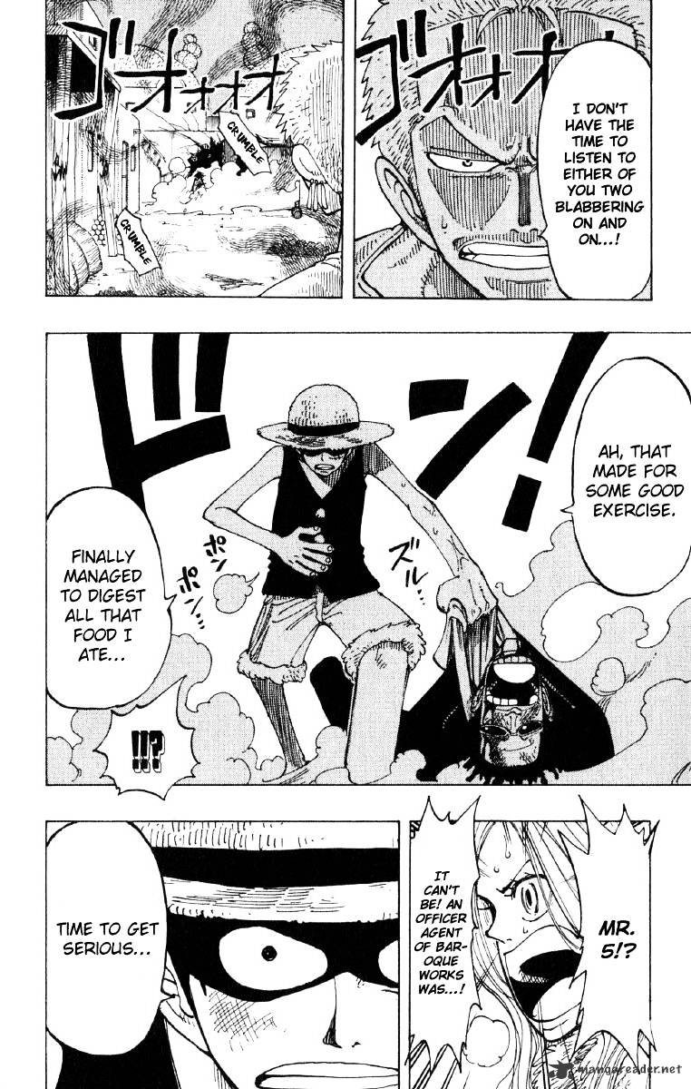 One Piece - Chapter 112 : Luffy Vs Zoro