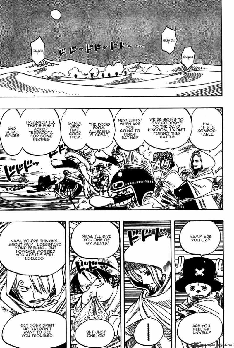 One Piece - Chapter 214 : The Plan To Escape From The Sand Kingdom