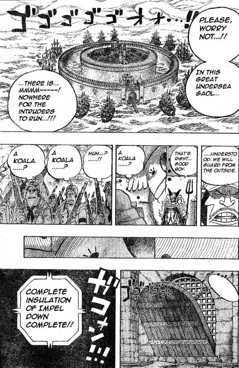 One Piece - Chapter 531 : Level Three, The Starvation Hell