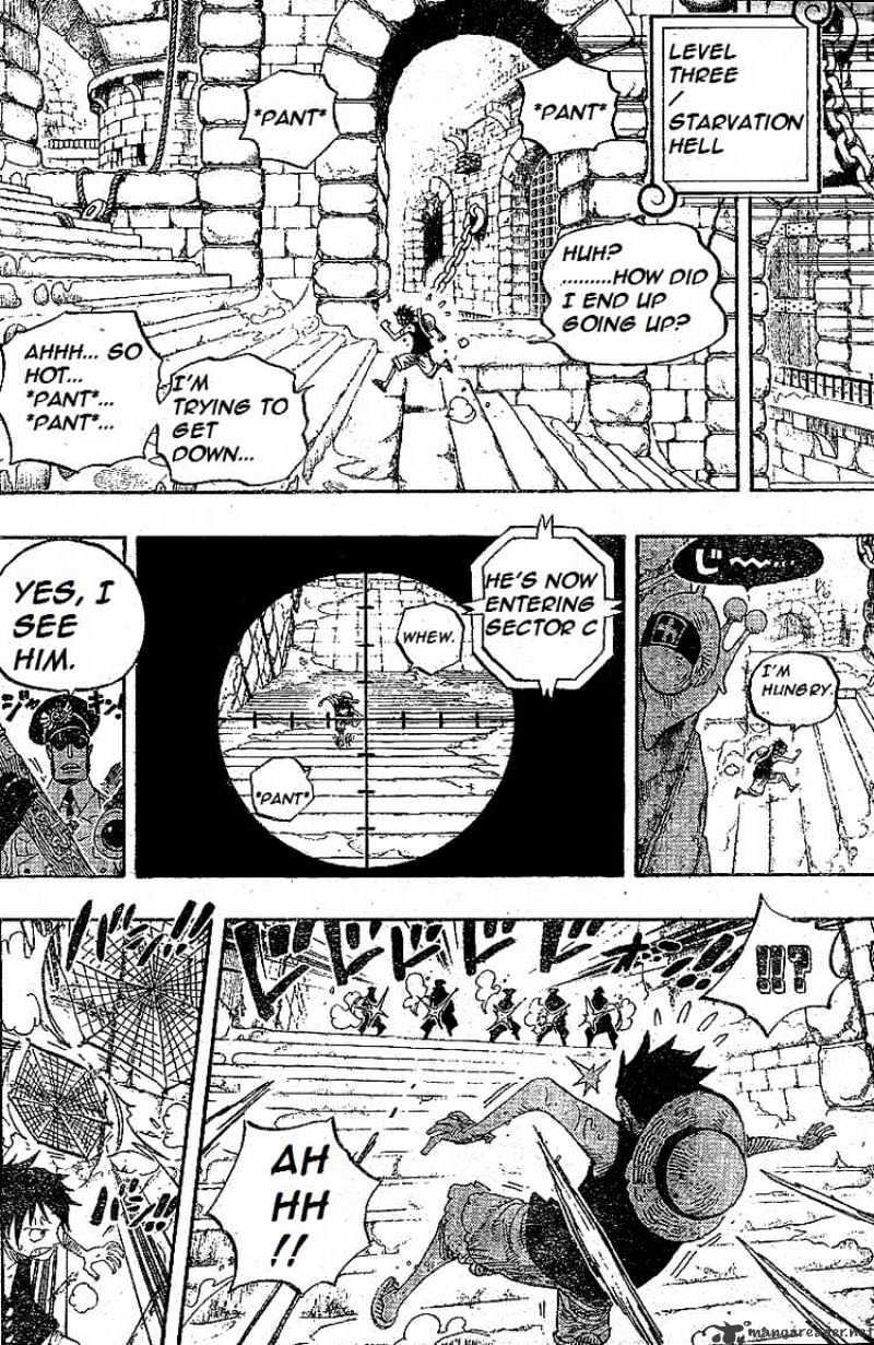 One Piece - Chapter 531 : Level Three, The Starvation Hell