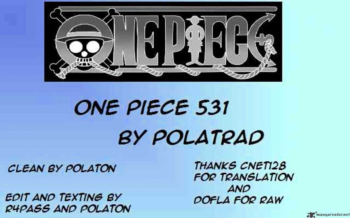 One Piece - Chapter 531 : Level Three, The Starvation Hell