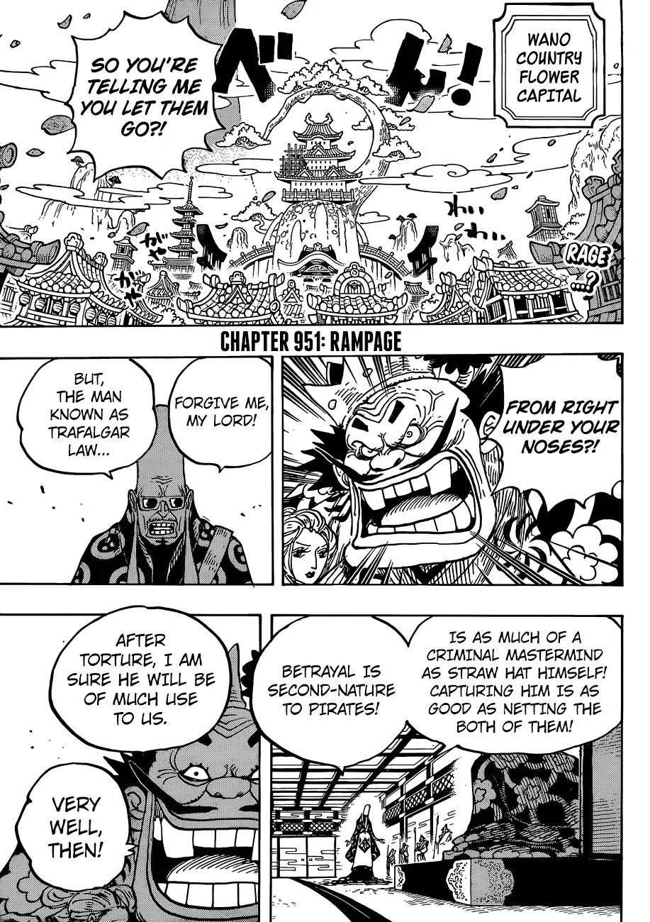 One Piece - Chapter 951: Rampage