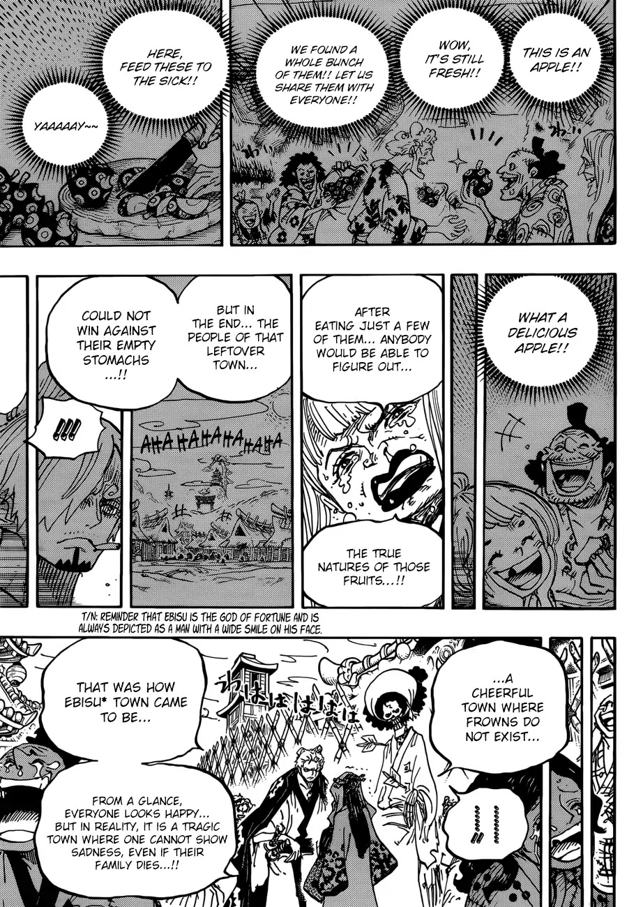 One Piece - Chapter 943: Smile