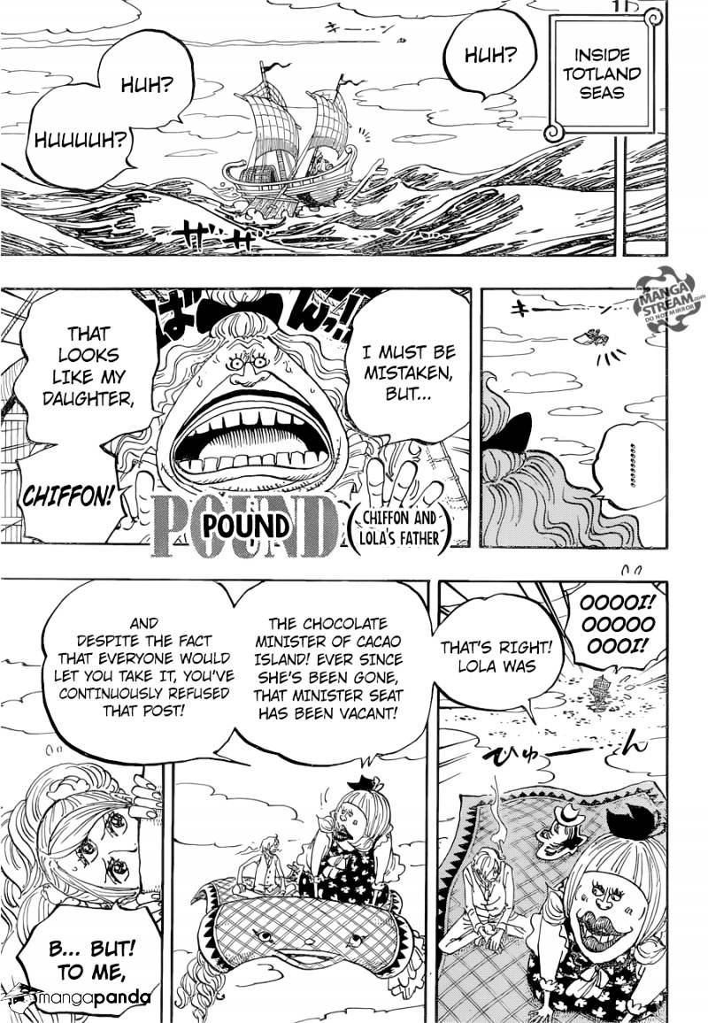 One Piece - Chapter 879 : Bigmom Commander Dogtooths