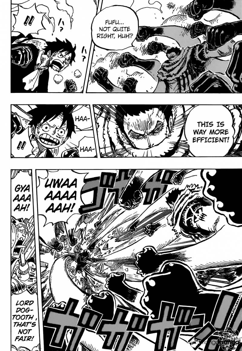 One Piece - Chapter 879 : Bigmom Commander Dogtooths