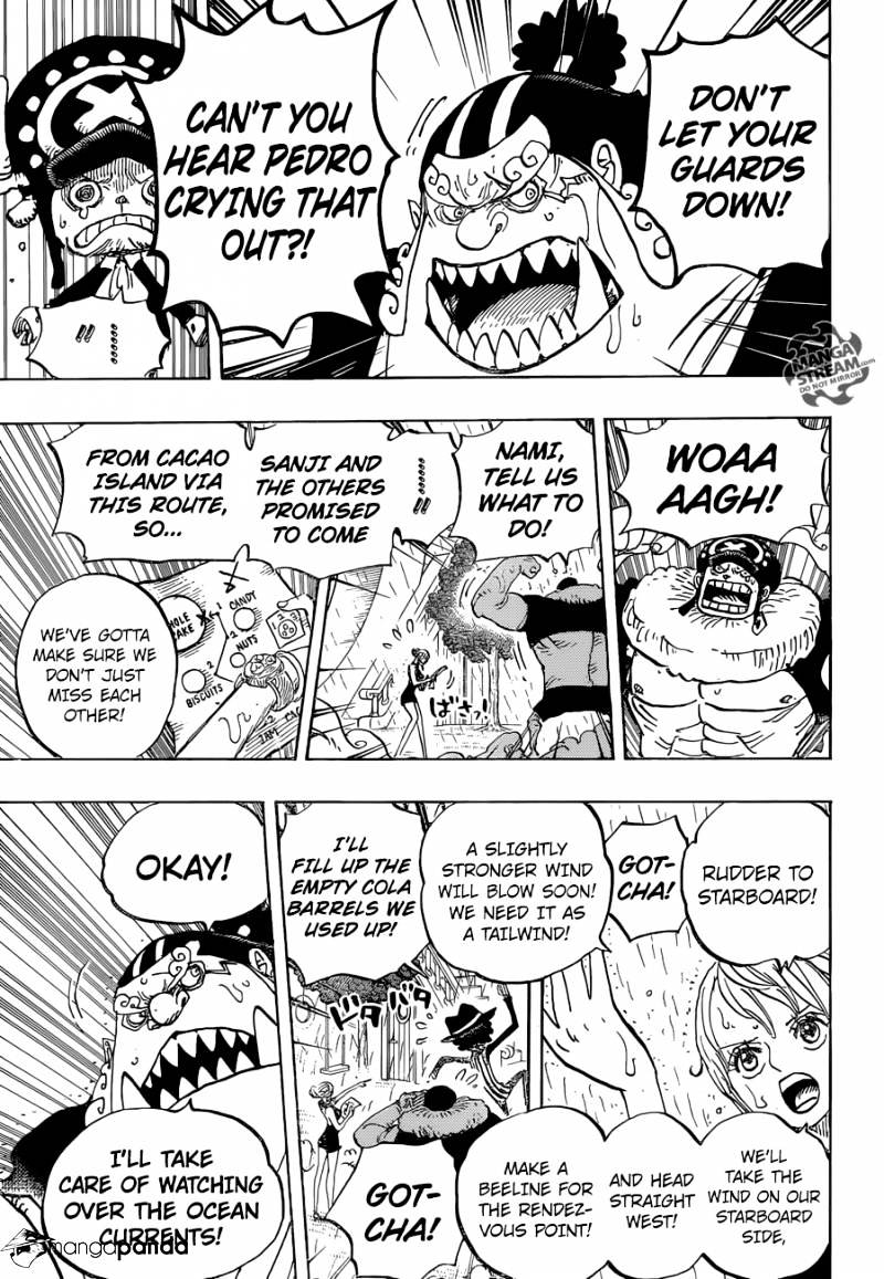 One Piece - Chapter 879 : Bigmom Commander Dogtooths