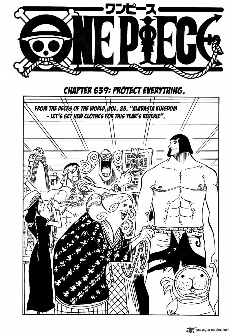 One Piece - Chapter 639 : Protect Everything