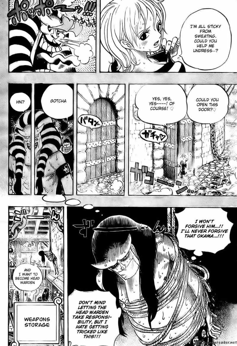 One Piece - Chapter 537 : Okama In Hell