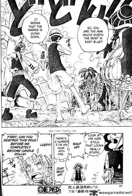 One Piece - Chapter 122 : Worthless Dead Man