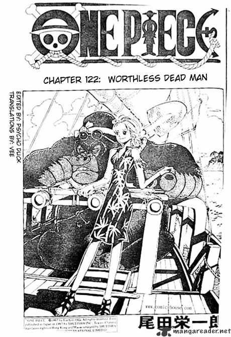 One Piece - Chapter 122 : Worthless Dead Man