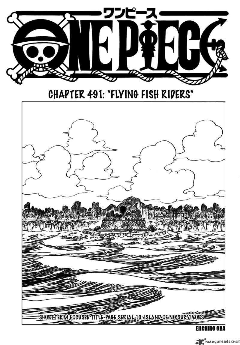 One Piece - Chapter 491 : Flying Fish Riders