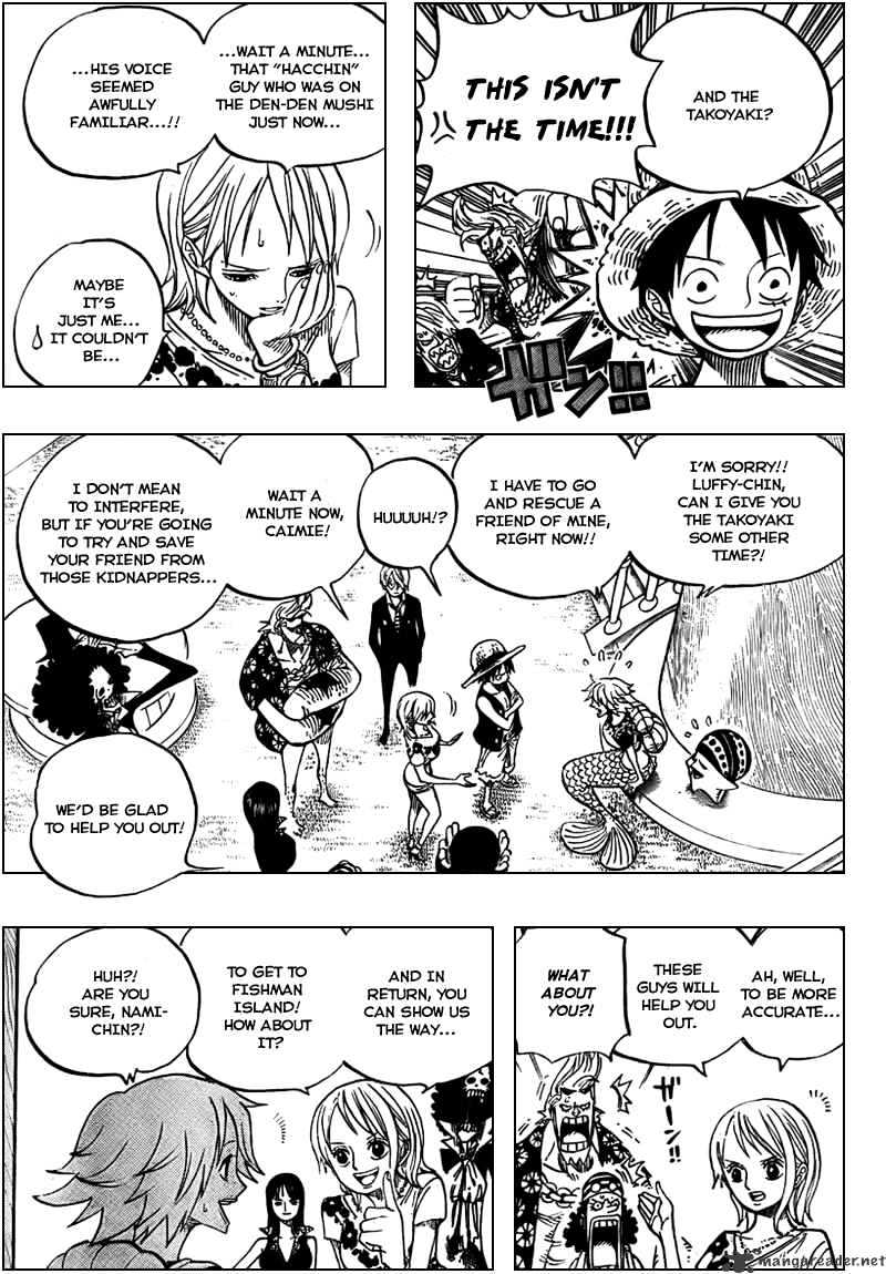 One Piece - Chapter 491 : Flying Fish Riders