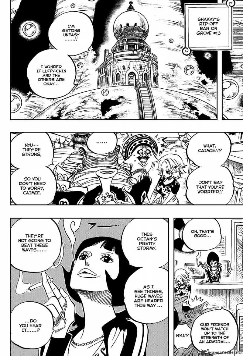 One Piece - Chapter 514 : Mushrooms Growing Out Of Your Body Shroom