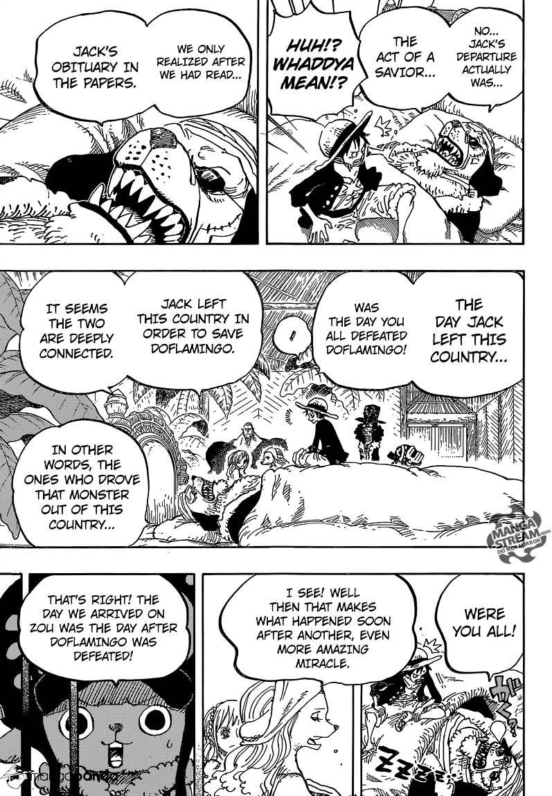 One Piece - Chapter 810 : The Curly Hat Pirates Arrive