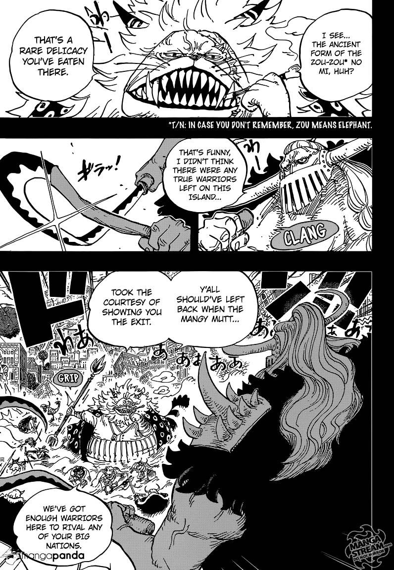 One Piece - Chapter 810 : The Curly Hat Pirates Arrive