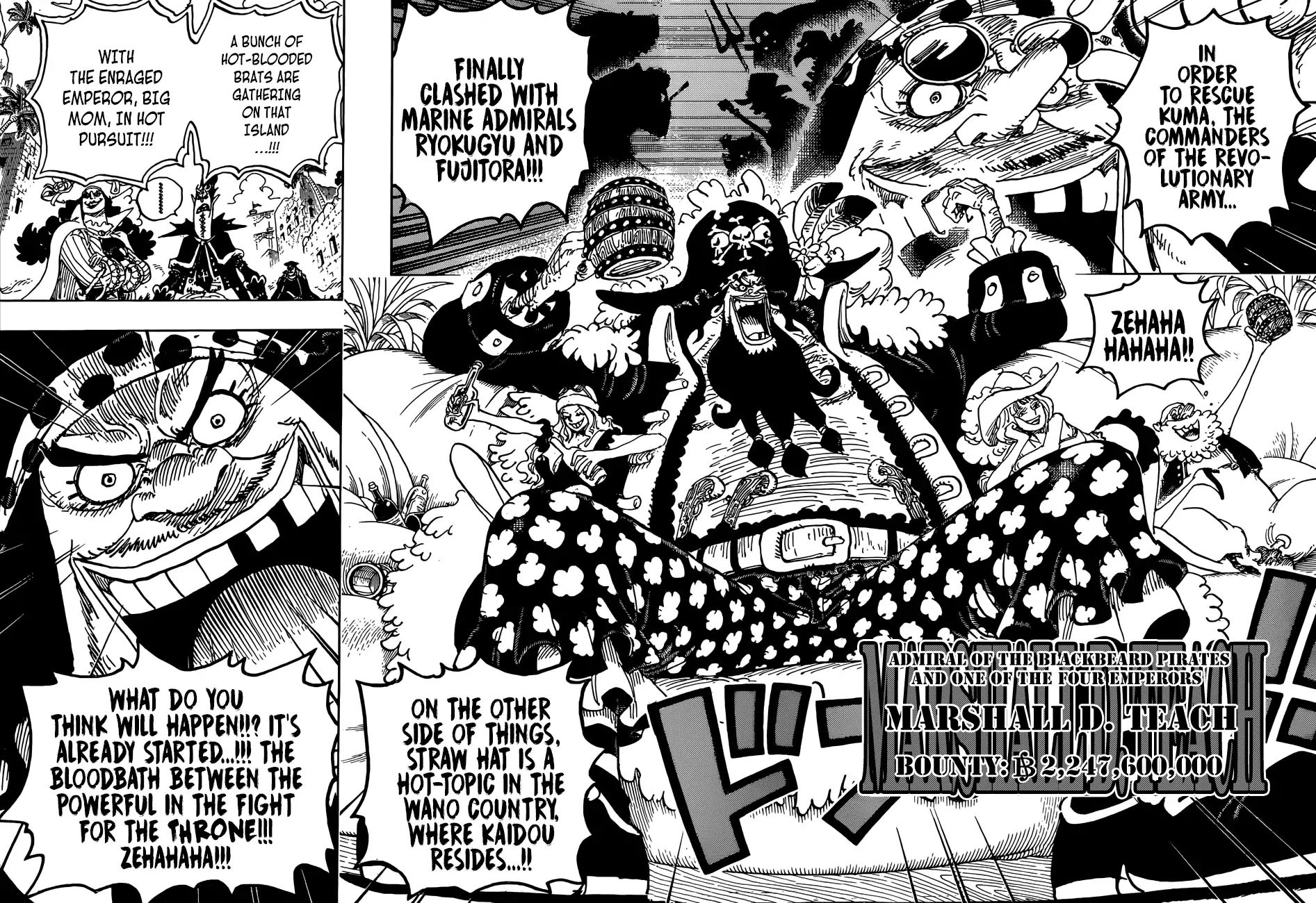 One Piece - Chapter 925: The Blank