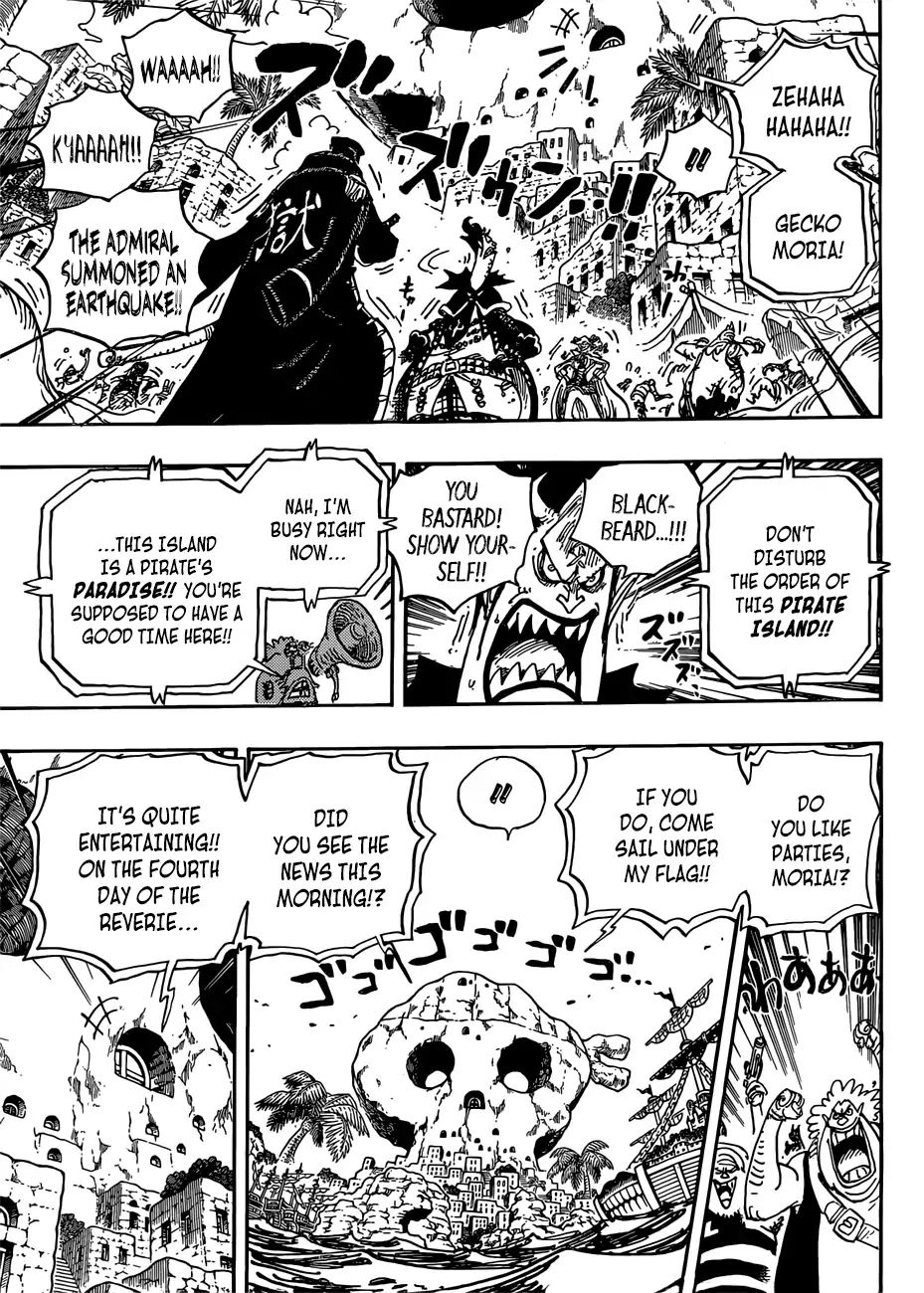 One Piece - Chapter 925: The Blank