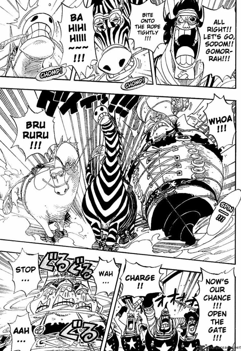 One Piece - Chapter 380 : The Train S Arrival At Enies Lobby Main Land