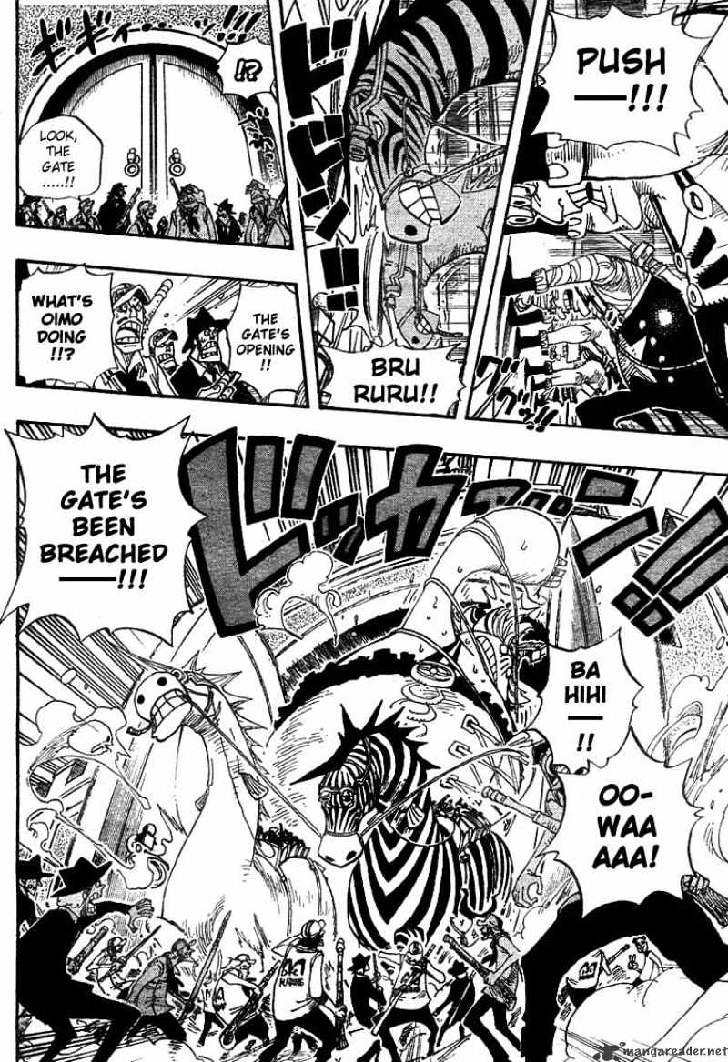 One Piece - Chapter 380 : The Train S Arrival At Enies Lobby Main Land