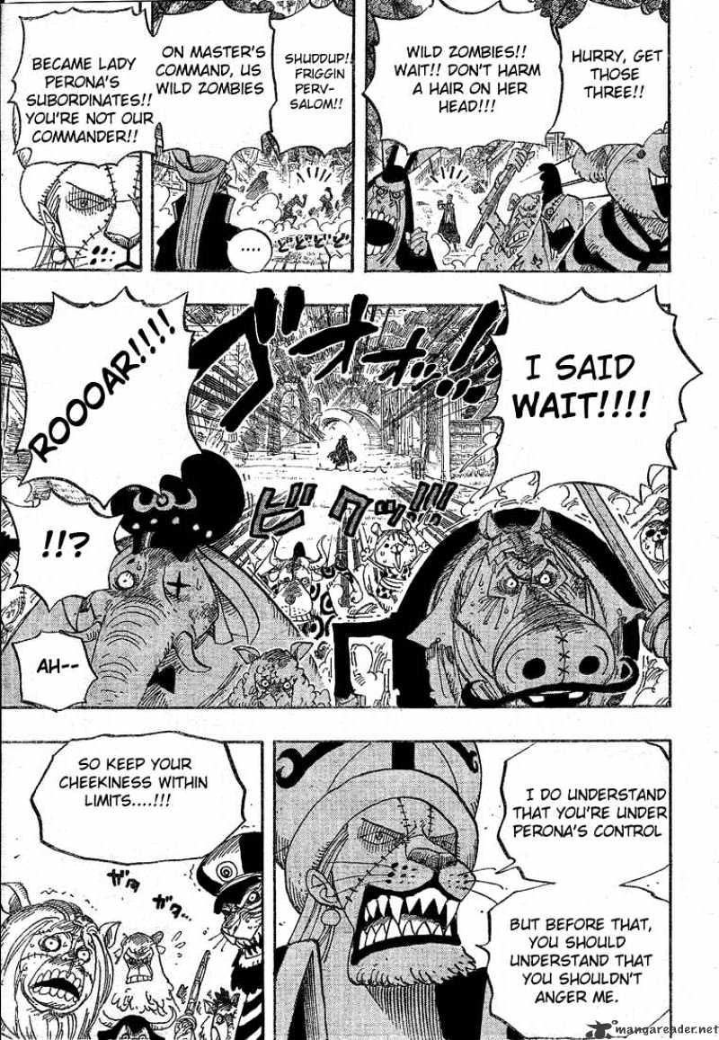 One Piece - Chapter 453 : Cloudy With A Small Chance Of Bone